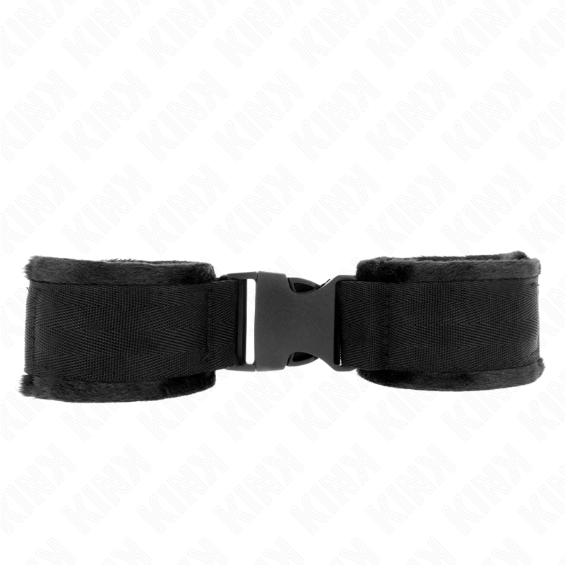 KINK - RETENÇÕES DE PULSO NYLON BIND HOOK&LOOP VERMELHO-PRETO MODELO 1 AJDUSTABLE 25-35 CM X 6 CM - Imagem 2