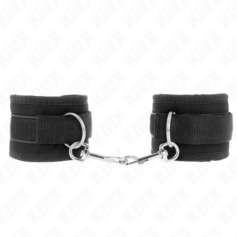KINK - PULSO NYLON BIND HOOK&LOOP PRETO MODELO 2 AJUSTÁVEL 18-35 CM X 6 CM - Imagem 2