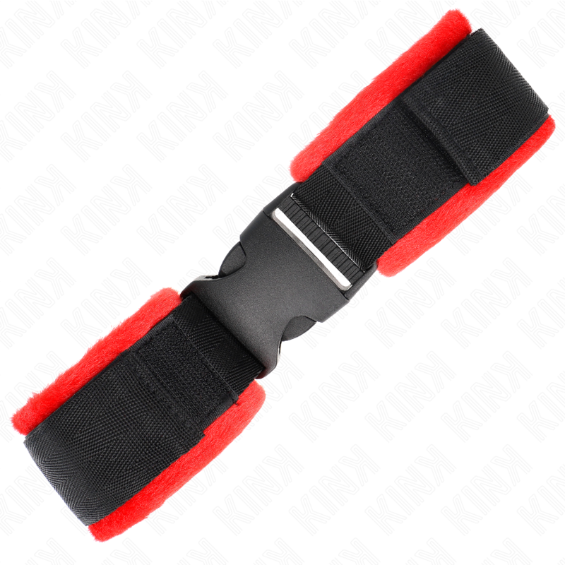 KINK - RETENÇÕES DE PULSO NYLON BIND HOOK&LOOP PRETO MODELO 1 AJDUSTÁVEL 25-35 CM X 6 CM - Imagem 3