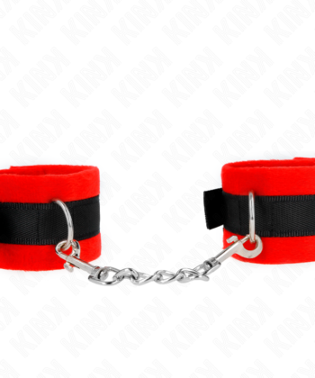Visão alternativa de KINK - ALGEMAS DE PELE INICIANTE PRETO-VERMELHO 30 X 7 CM