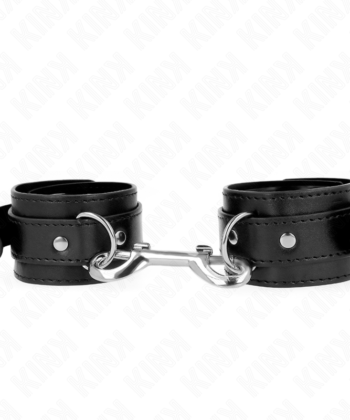Visão alternativa de KINK - RETENÇÕES DE PULSO - LINHA DE REBITES ÚNICOS PRETO AJUSTÁVEL 17-28 CM X 5 CM