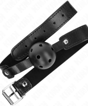 Visão alternativa de KINK - BOLA RESPIRÁVEL PRETA 4,5 CM MORDAÇA 65 x 2,5 CM