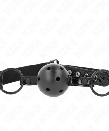 KINK - BOLA PADRÃO DIAMANTE 4,5 CM GAG MODELO 3 64,5 CM AJUSTÁVEL 42-60 CM