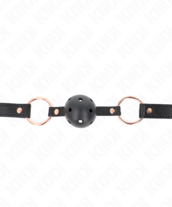 KINK - BOLA TPE PREMIUM MORDAÇA 4 CM 60 x 2 CM