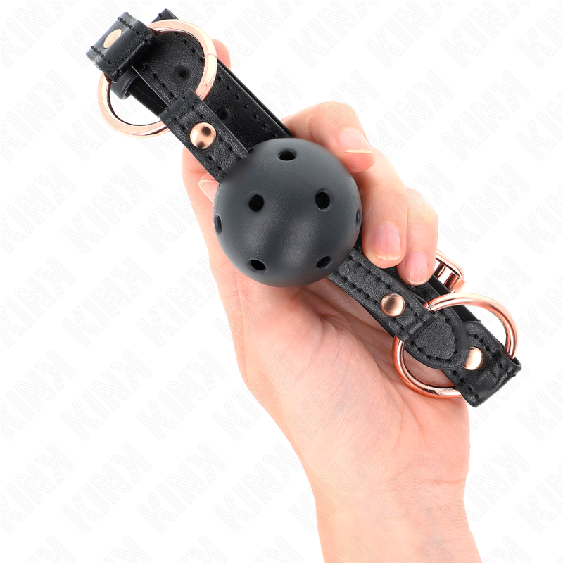 KINK - BOLA TPE PREMIUM MORDAÇA 4 CM 60 x 2 CM - Imagem 4
