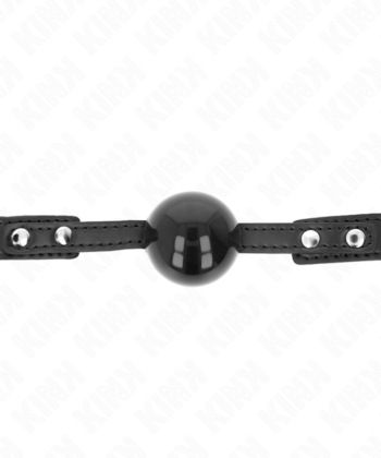 Visão alternativa de KINK - BOLA TPE MACIA 4 CM GAG MODELO 3 60 x 2 CM AJUSTÁVEL 37-52 CM