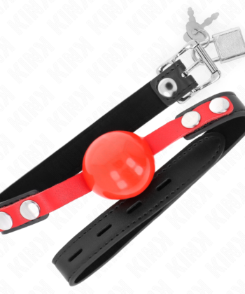 Visão alternativa de KINK - BOLA TPE MACIA 4 CM GAG MODELO 4 60 x 2 CM AJUSTÁVEL 37-52 CM