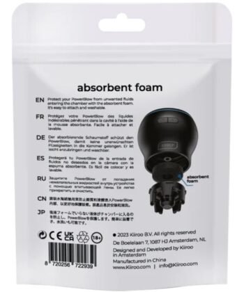 Visão alternativa de KIIROO - ESPUMA ABSORVENTE POWER BLOW PACOTE COM 5