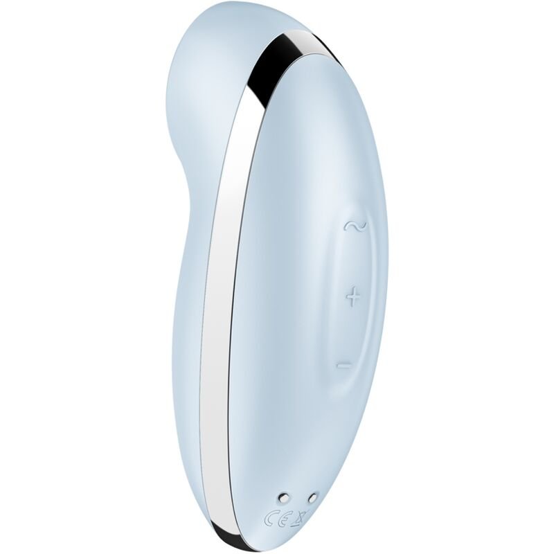 SATISFYER - TAP & CLIMAX 2 VIBRADOR & ESTIMULADOR AZUL - Image 3