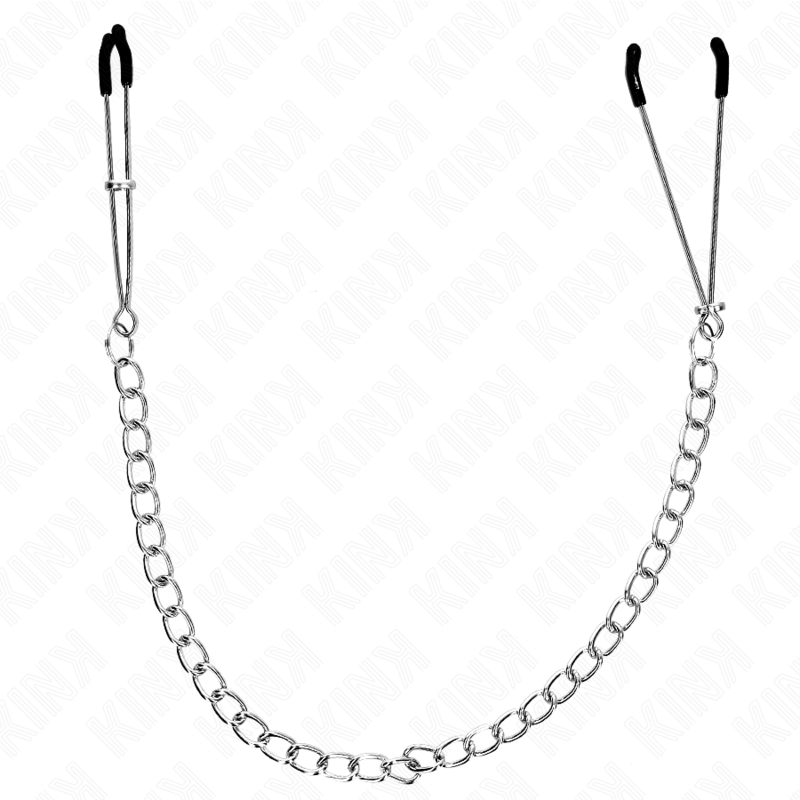 KINK - PINÇAS FINAS COM CORRENTE GROSSA 30 CM - Image 2