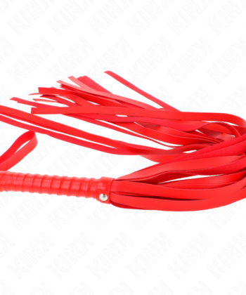 KINK - CHICOTE CABO CURTO VERMELHO 70 CM - Imagem 5