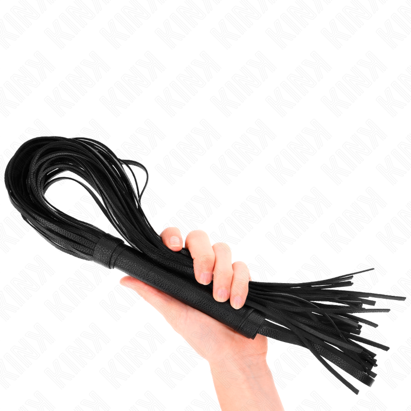 KINK - CHICOTE DE PVC MACIO PRETO 70 CM - Image 3