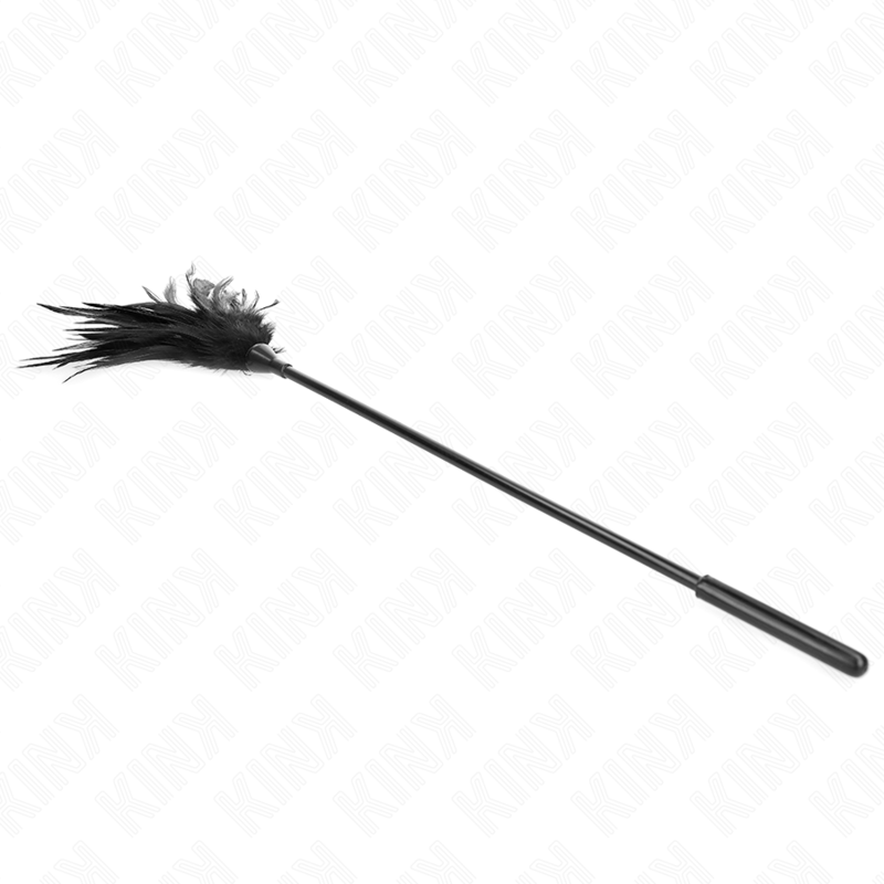 KINK - MÚLTIPLAS PENAS DE CÓCEGAS PRETAS 45 CM - Image 4