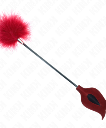 Visão alternativa de KINK - PENAS DE CÓCEGAS COM REMO FORMA DE ROSA 8 CM