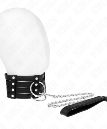 KINK - COLAR COM CINTO 65 CM SUB ESTILO AJUSTÁVEL 35-51 CM X 7 CM