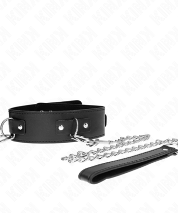 Visão alternativa de KINK - COLAR COM TRELA 65 CM 3 ANÉIS MODELO 2 AJUSTÁVEL 36-43 CM X 5 CM