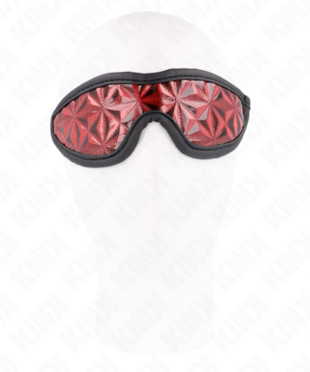 Visão alternativa de KINK - FAIXA DE CABEÇA PADRÃO DIAMANTE VERMELHO 20,5 x 6 CM