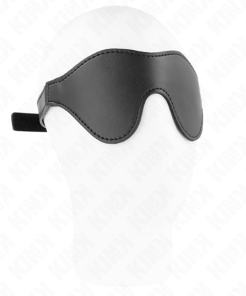 KINK - BANDAGEM DE COURO 20 x 8 CM COM FECHO DE VELCRO AJUSTÁVEL 17-21 CM