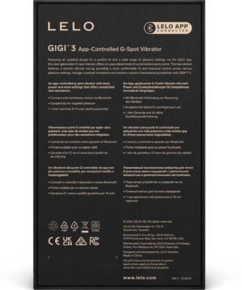 LELO - GIGI™ 3 VIBRADOR G-SPOT ROSA - Image 4