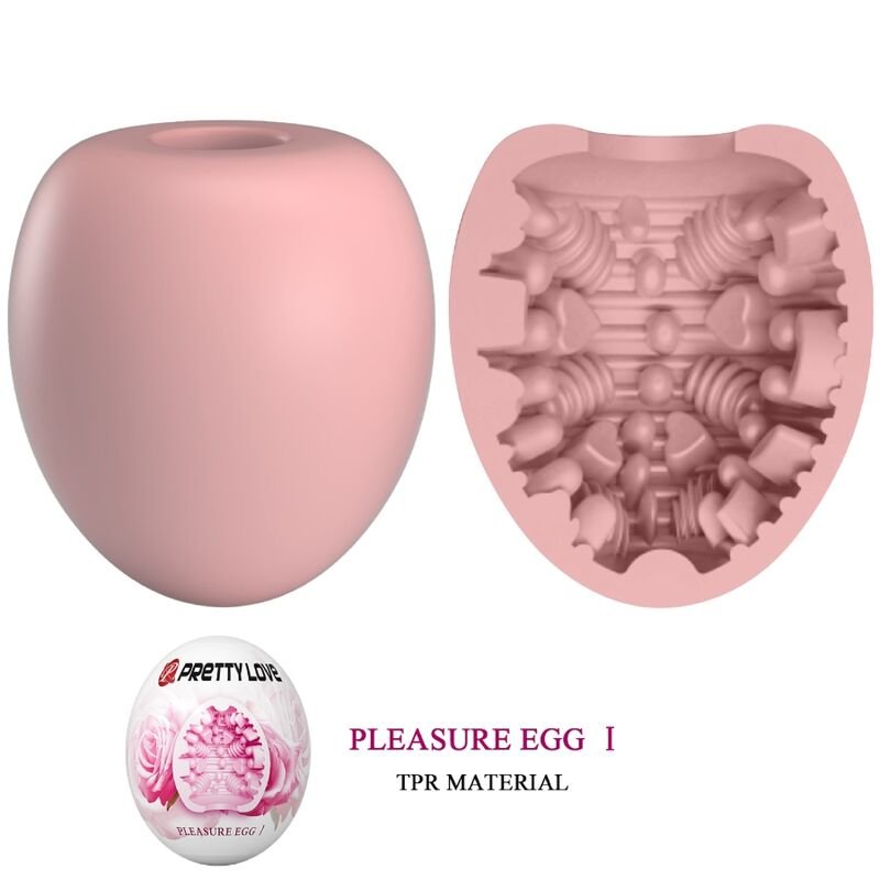PRETTY LOVE - MASTURBADOR MASCULINO ROSA OVO - Image 3