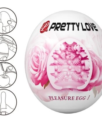 PRETTY LOVE - MASTURBADOR MASCULINO ROSA OVO