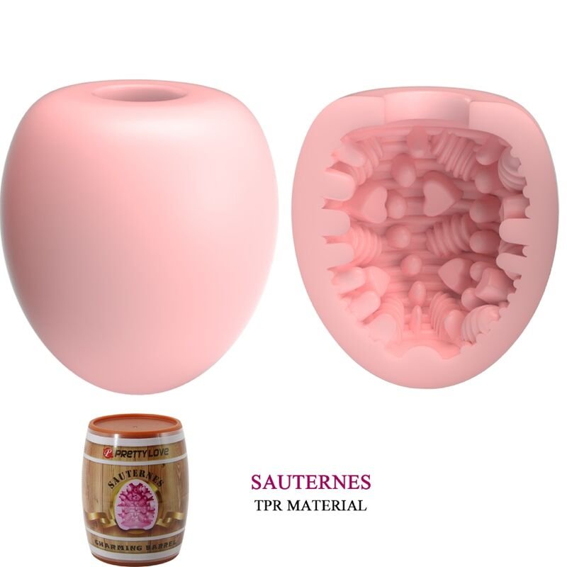 PRETTY LOVE - MASTURBADOR MASCULINO OVO ROSA MODELO 2 - Imagem 2