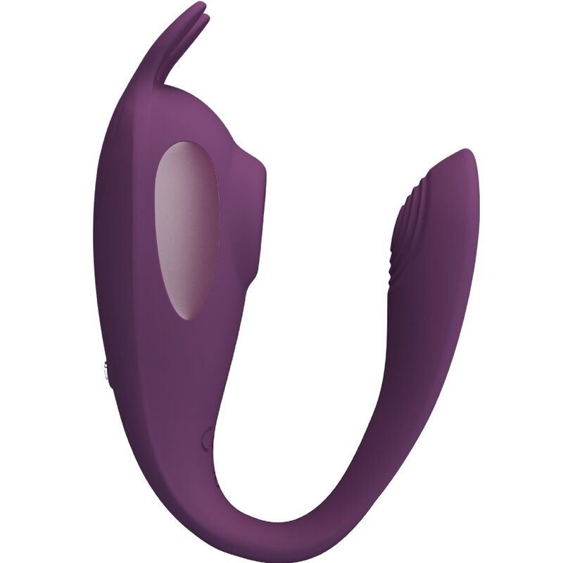 PRETTY LOVE - ESTIMULADOR E VIBRADOR SHEY APLICATIVO GRATUITO LONGA DISTÂNCIA ROXO - Imagem 2