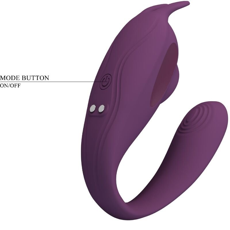 PRETTY LOVE - ESTIMULADOR E VIBRADOR SHEY APLICATIVO GRATUITO LONGA DISTÂNCIA ROXO - Imagem 4