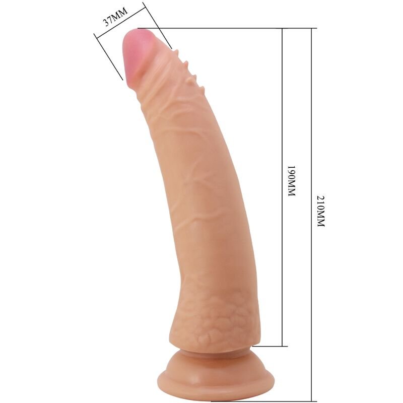 PRETTY LOVE - KABLE PÊNIS SUPER REALISTA 21 CM CARNE - Image 4