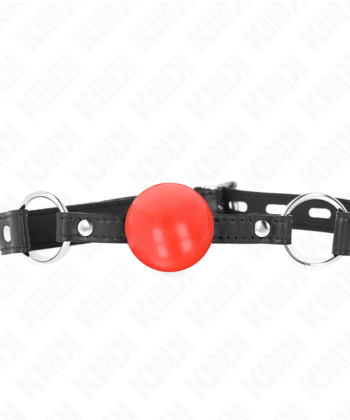 Visão alternativa de KINK - BOLA TPE VERMELHA MORDAÇA 4 CM 60 x 2 CM
