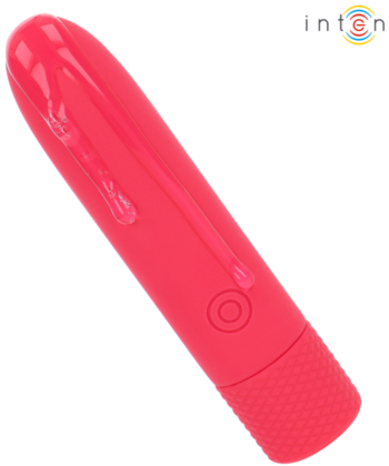 Visão alternativa de INTENSE - SYMONE USB RECARREGÁVEL VIBRATÓRIA BULLET 8 VIBRAÇÕES VERMELHO 10 X 2,2 CM