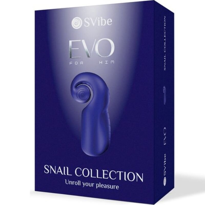SNAIL VIBE - EVO PARA ELE MASTURBADOR MASCULINO SLIDE NROLL AZUL ESCURO - Image 5