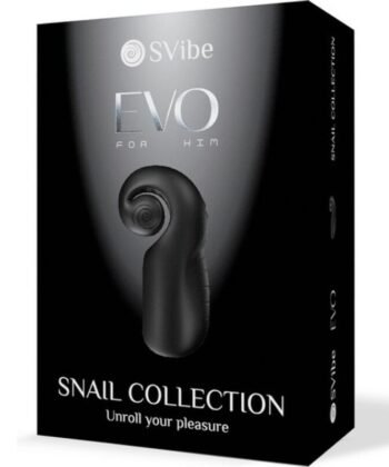 Visão alternativa de SNAIL VIBE - EVO PARA ELE MASTURBADOR MASCULINO SLIDE NROLL PRETO