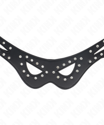 Visão alternativa de KINK - MÁSCARA DE COURO SEXY MODELO 2 27 x 13 CM