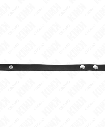Visão alternativa de KINK - ANEL DE COURO PARA PÊNIS COM FECHO DE PRESSÃO 21,5 X 1,5 CM