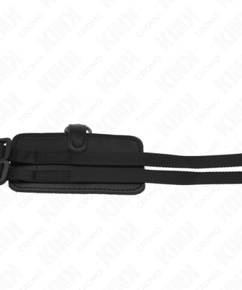 Visão alternativa de KINK - ANEL DE COURO PARA PÊNIS COM TIRAS AJUSTÁVEIS