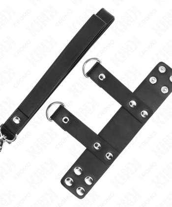 Visão alternativa de KINK - ANEL PARA PÊNIS COM TIRA DE COURO AJUSTÁVEL