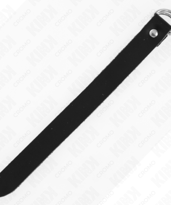 KINK - ANEL DE COURO PARA PÉNIS COM FECHO DE PRESSÃO 22 X 2 CM - Image 3