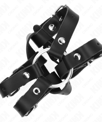 Visão alternativa de KINK - ANEL PARA PÊNIS COM VÁRIAS TIRAS AJUSTÁVEIS