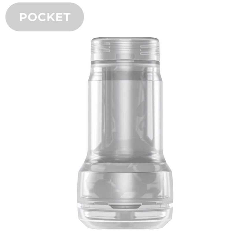 KIIROO - FEEL POCKET STROKER CRYSTAL POR KIIROO TRANSPARENTE - Image 4