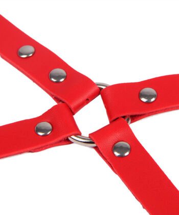 SUBBLIME - 953706 ALGEMAS COM CINTO BONDAGE VERMELHO TAMANHO ÚNICO