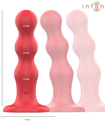Visão alternativa de INTENSE - CODY VIBRADOR COM VENTOSA VERMELHO CONTROLE REMOTO