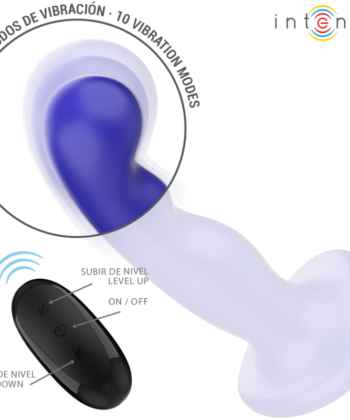INTENSE - VIBRADOR SHORTY COM VENTOSA AZUL COMANDO À DISTÂNCIA - Image 4
