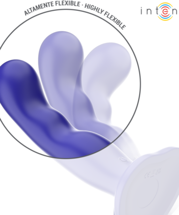 INTENSE - VIBRADOR SHORTY COM VENTOSA AZUL COMANDO À DISTÂNCIA - Image 3