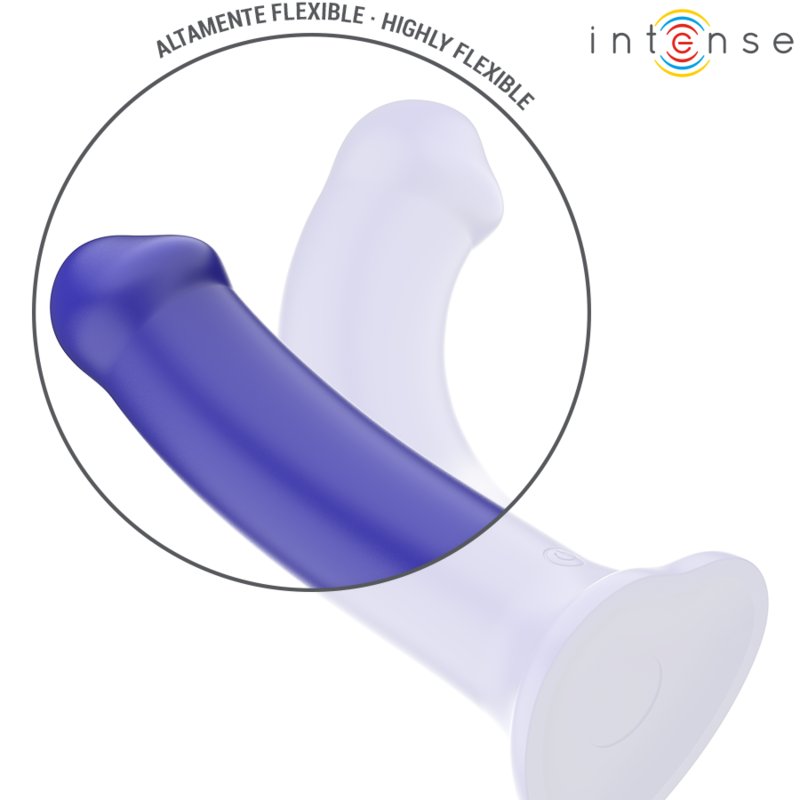 INTENSE - VIBRADOR VICTORIA COM VENTOSA 10 VIBRAÇÕES AZUL ESCURO CONTROLE REMOTO - Image 5