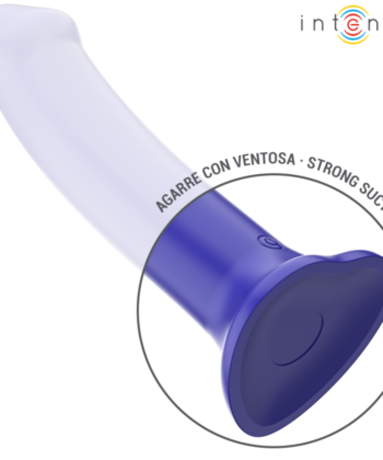 INTENSE - VIBRADOR VICTORIA COM VENTOSA 10 VIBRAÇÕES AZUL ESCURO COMANDO À DISTÂNCIA - Imagem 4
