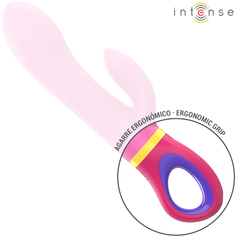 INTENSO - VIBRADOR DE COELHO ROSA DAPHNE - Imagem 3