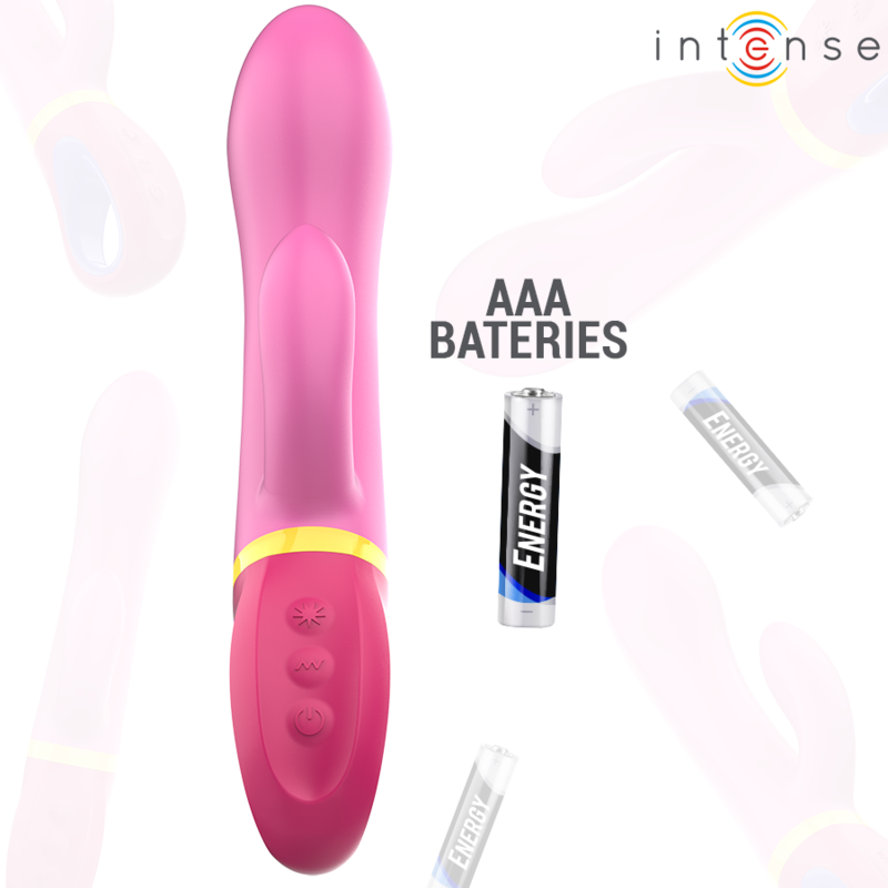 INTENSO - VIBRADOR DE COELHO ROSA DAPHNE - Imagem 4