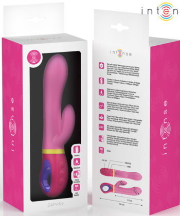 INTENSO - VIBRADOR DE COELHO ROSA DAPHNE - Image 5
