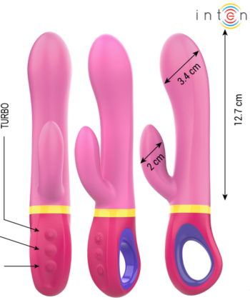 Visão alternativa de INTENSO - VIBRADOR DE COELHO ROSA DAPHNE